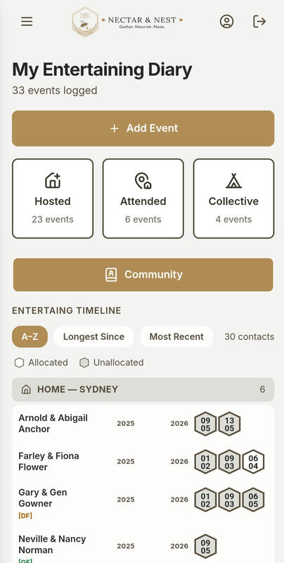 N&N App Home Page
